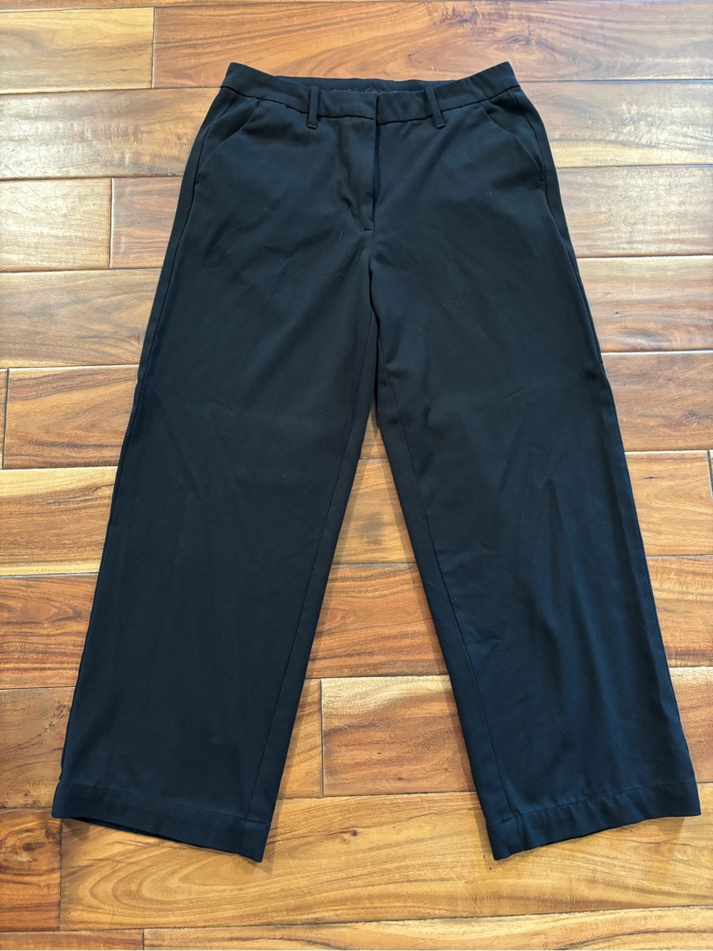 American Eagle Outfitters Stovepipe Trouser-Black